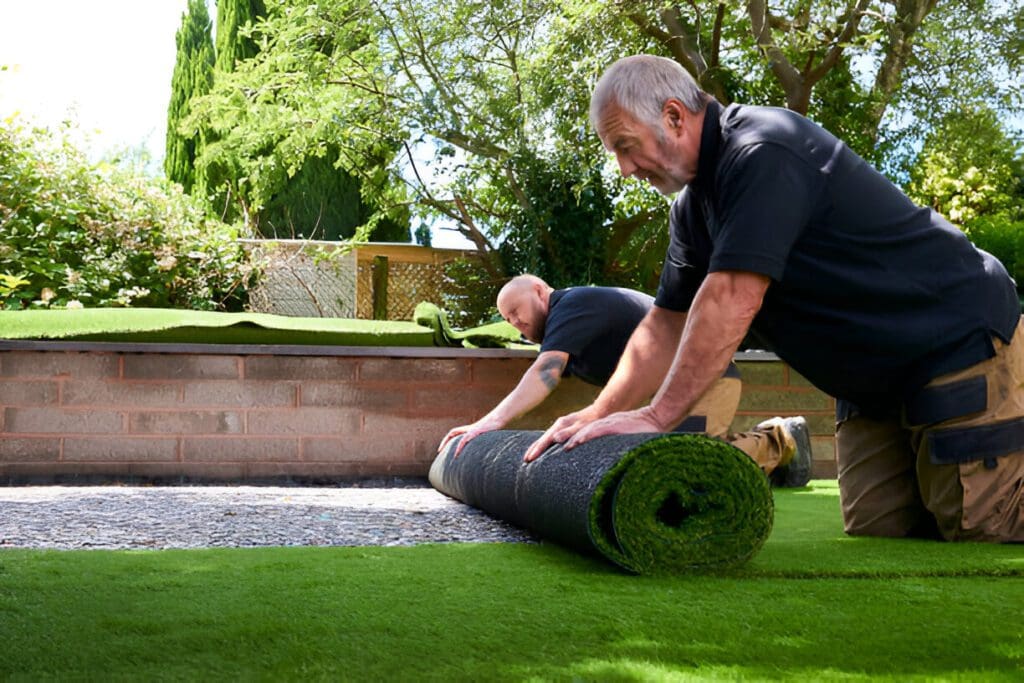 artificial turf installation in Marin County