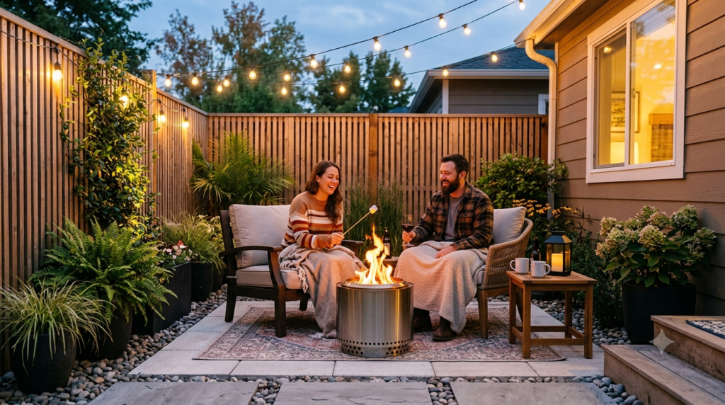 Small Backyard Fire Pit Ideas